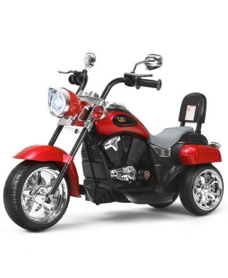 6V Kids Ride On Chopper Motorcycle 3 Wheel Trike with Headlight
