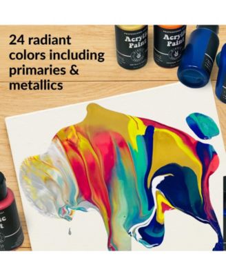 Acrylic Pouring Paint 24 Color Set