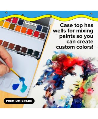 Premium Watercolor Paint Set 36 Colors