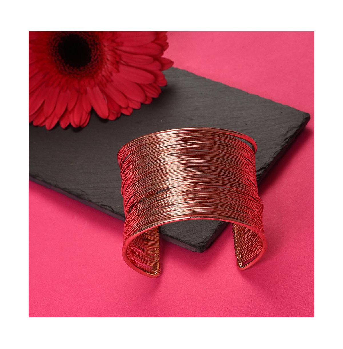 Sohi Women's Wired Statement Bracelet