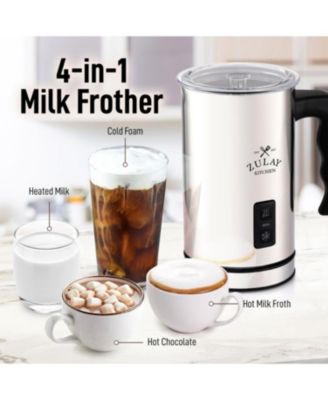 4-in-1 Automatic Milk Frother and Steamer - AeroFroth