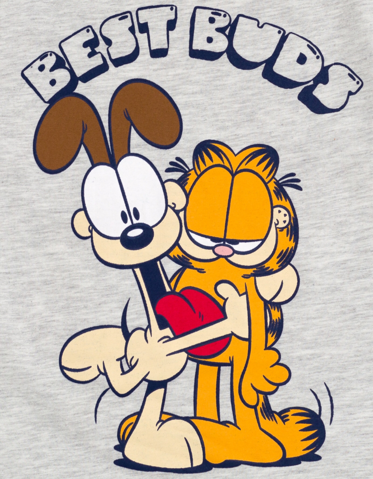 Garfield Boys T-Shirt and Mesh Shorts Outfit Set Toddler to Big Kid - best buds