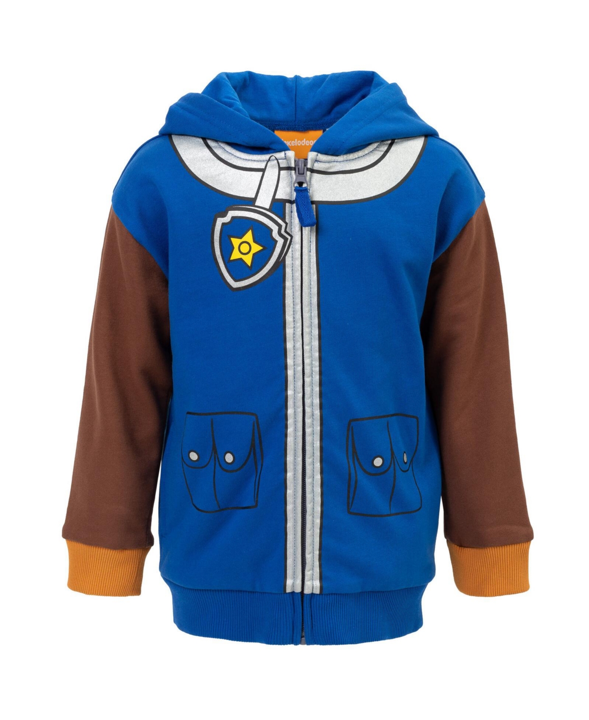 Paw Patrol Toddler Boys RubbleSkye Fleece Zip Up Pullover Hoodie to - Chase