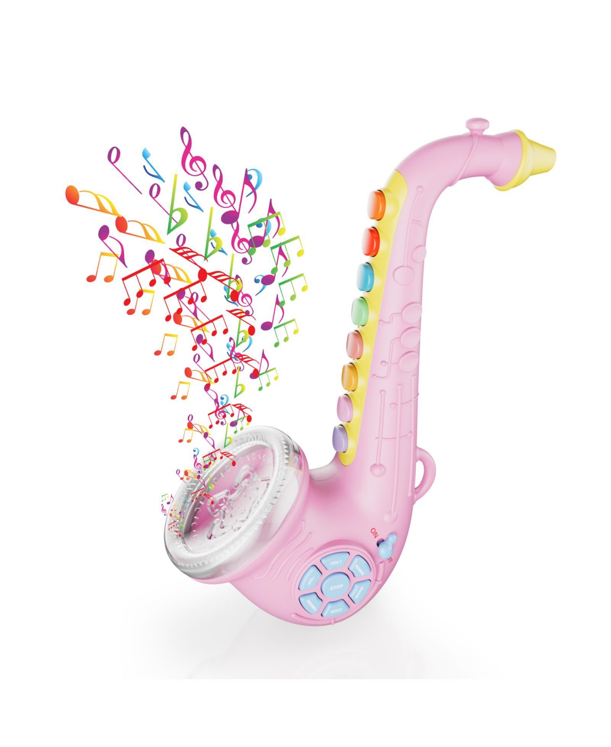 Contixo KT1 Kids Saxophone Musical Toy-Pink