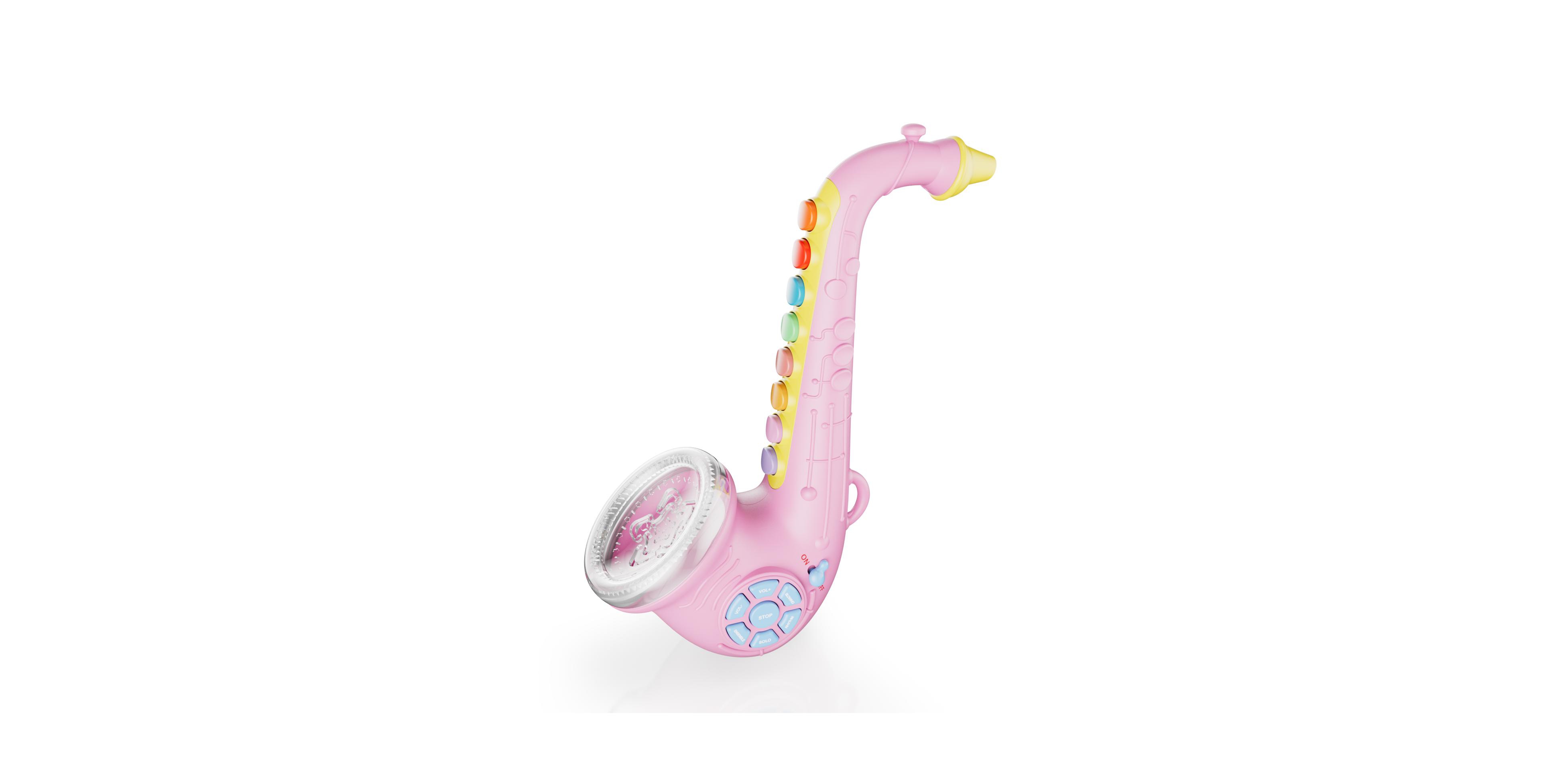 Contixo KT1 Kids Saxophone Musical Toy-Pink