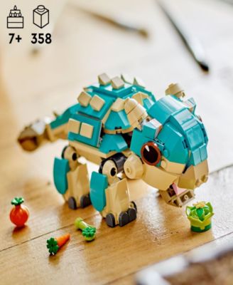 LEGO® Jurassic World Baby Bumpy: Ankylosaurus Dinosaur Building Set 76962, 358 Pieces