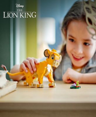 Disney Simba The Lion King Cub Toy 43243 Building Set, 222 Pieces