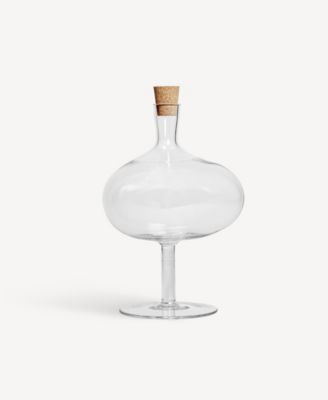 11'' Bod Bottle Crystal Glass Vase