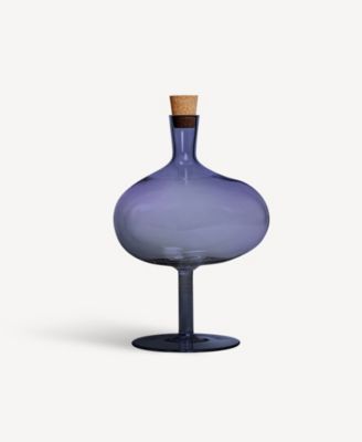 11'' Bod Bottle Crystal Glass Vase