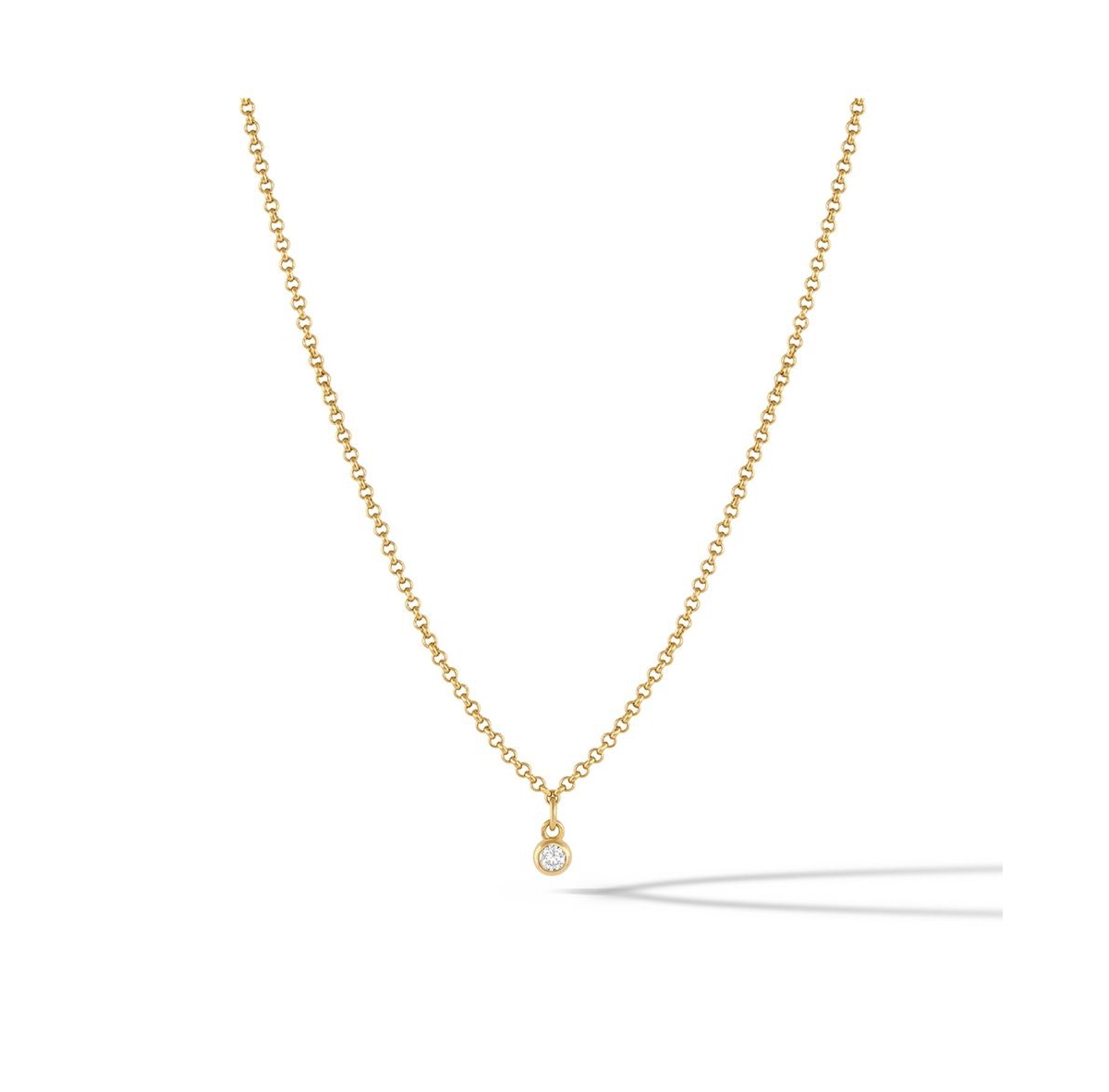 Sapphire Necklace - Gold