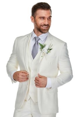Men's 3-Piece Premium Vested 3-Piece Slim Fit Suit
