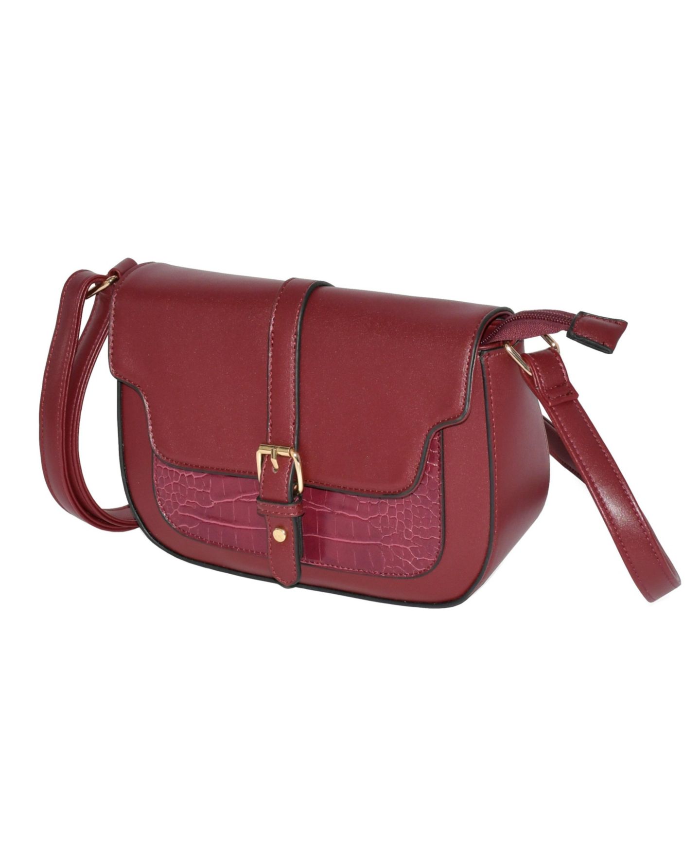Женская сумка Nicci Ladies' Crossbody Bag with Buckle, цвет: Чёрный — фото 2