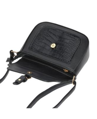 Ladies' Crossbody Bag with Buckle