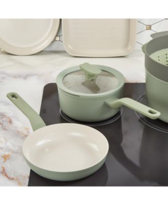 Leo Balance 11pc Nonstick Aluminum Cookware Set, Glass Lids