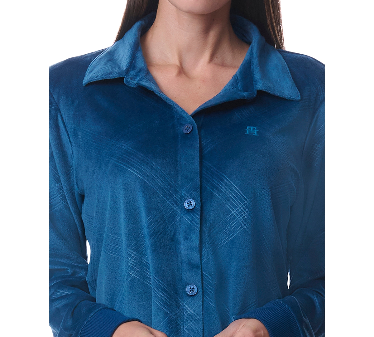 Tommy Hilfiger Women's 2-Pc. Long-Sleeve Pajamas Set