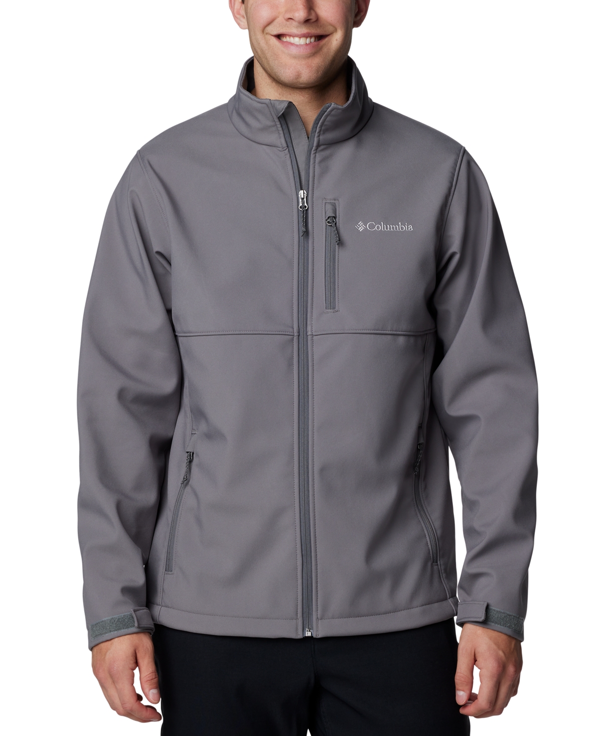 Columbia Men's Ascender Water-resistant Softshell Jacket In City Grey