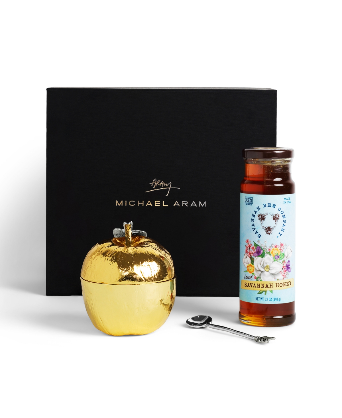 Michael Aram Honey Pot Gift Set, 3.5" X 3.5" In No Color