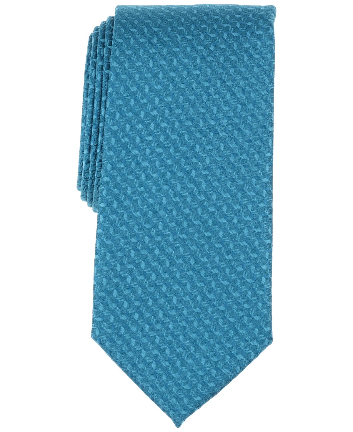 Perry Ellis Men's Weldon Textured Tie In Teal