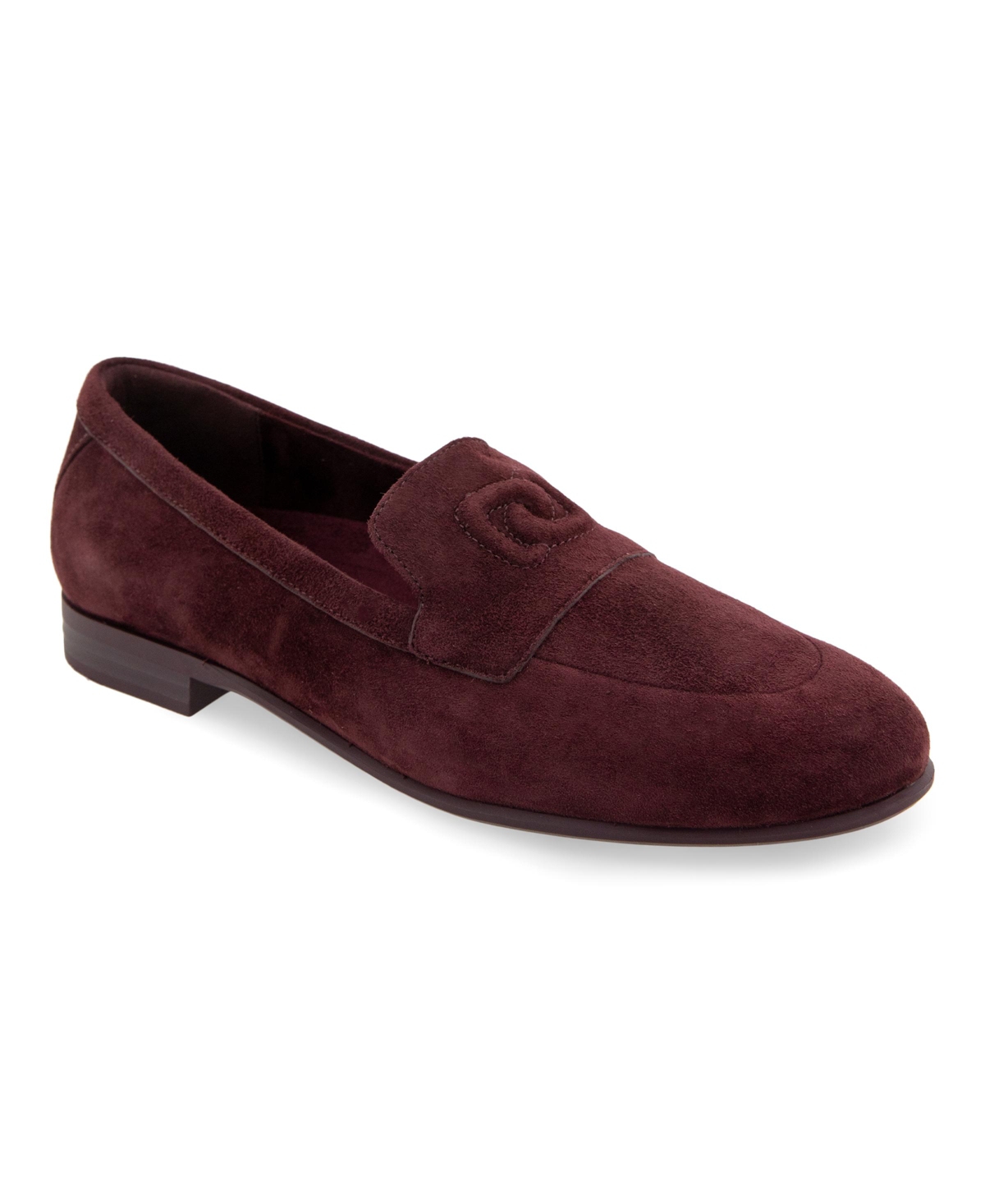 Aerosoles Women's Wiera Tailored Loafers In Deep Aubergine Suede