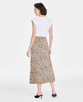 Women's Pleated Midi Skirt, Created for Macy's