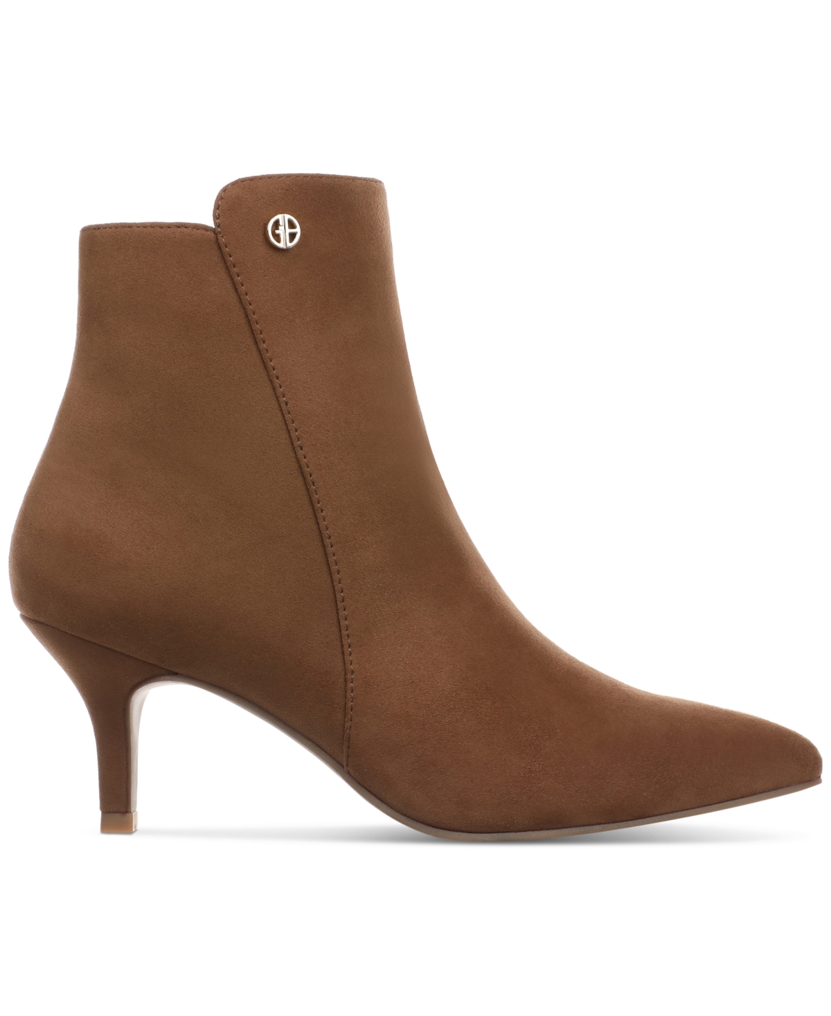 Giani Bernini Women's Carminee Memory Foam Kitten Heel Dress Booties, Created for Macy's
