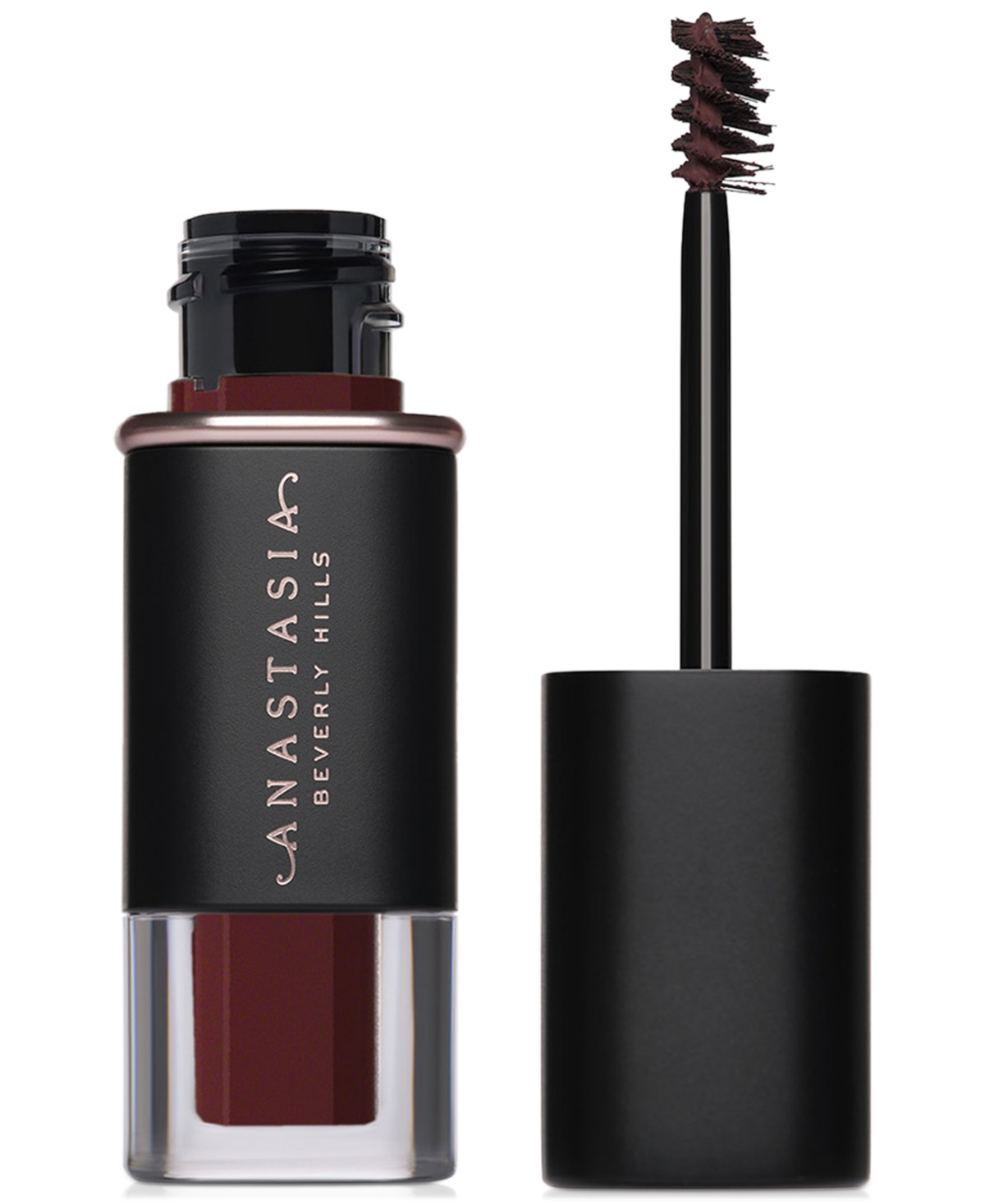 Anastasia Beverly Hills Mini Volumizing Tinted Brow Gel, 0.07 Oz. In Ebony