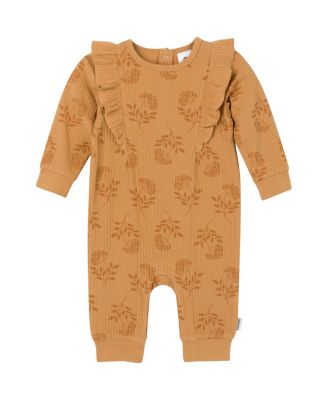 Baby Girls Ruffled Long Sleeve Romper