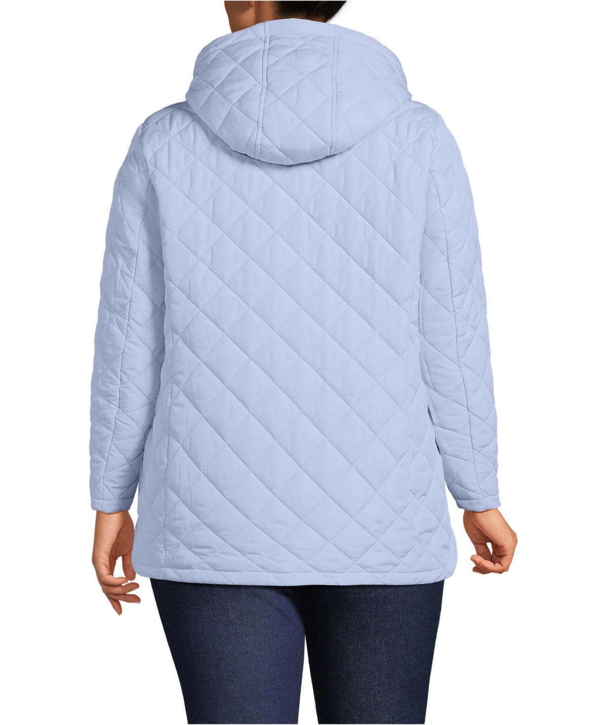 Lands' End Plus Size FeatherFree Insulated Jacket