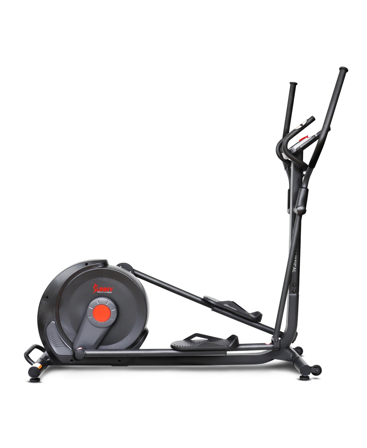 Power Stride Advanced Smart Electro-Magnetic Elliptical Machine - Black
