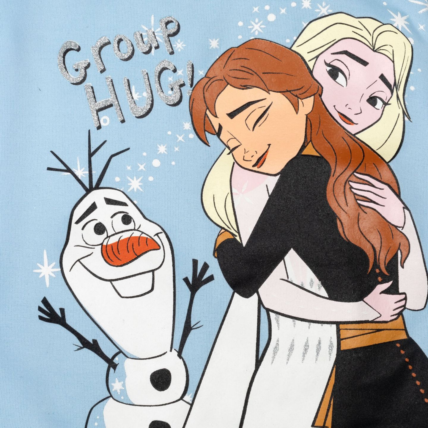 Комплект Frozen 2-Piece Sweatshirt and Leggings Set для девочек, цвет: Синий серый — фото 4