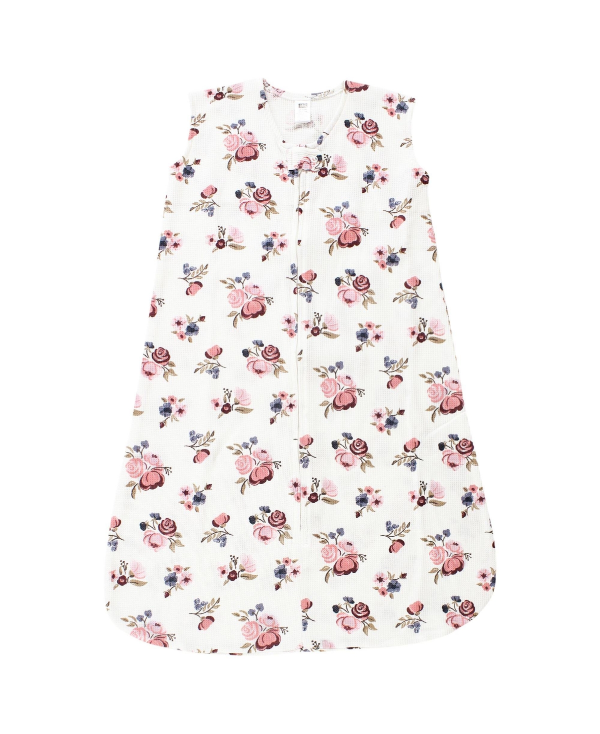 Hudson Baby Baby Girls Thermal Sleeveless Sleeping Bag 2pk,- Dusty rose floral