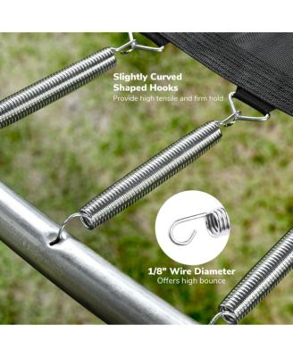 8.25" Trampoline Springs Heavy Duty Replacement Springs Trampoline Accessories Trampoline Parts (Pack of 80)