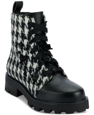 Karl Lagerfeld two tone multicolored combat boot Karl Lagerfeld Paris Men main image 4