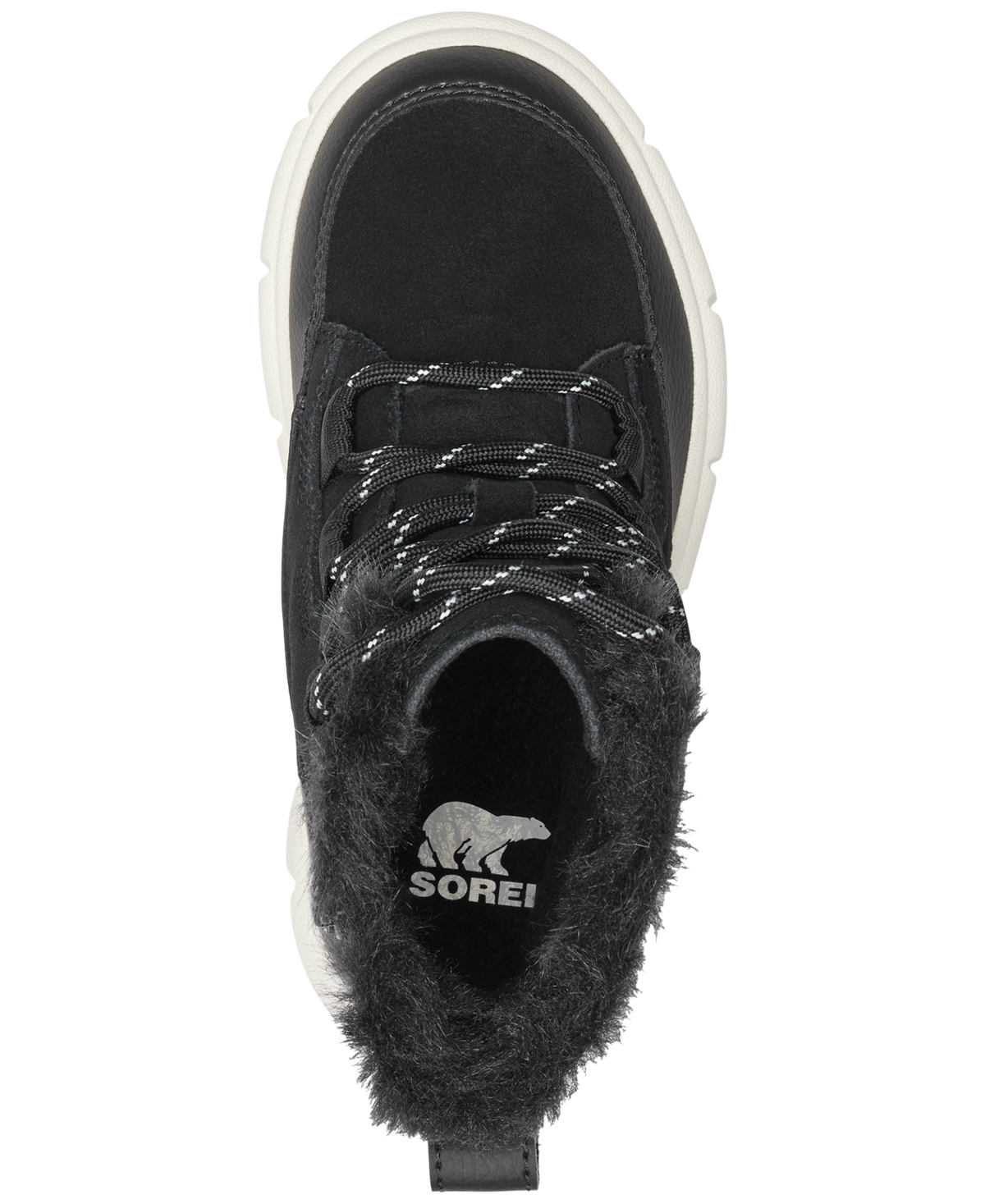 Sorel Children's Explorer Iii Lace-Up Waterproof Booties - Sea Salt