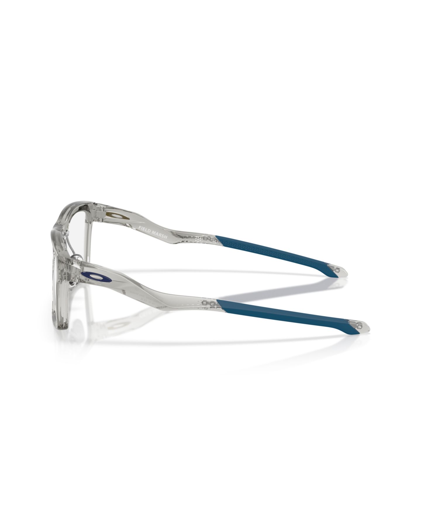 Детские очки Oakley Rectangle Plastic OY8031 Field Marsh Eyeglasses(Ages 07-10), цвет: Серый теневой — фото 3