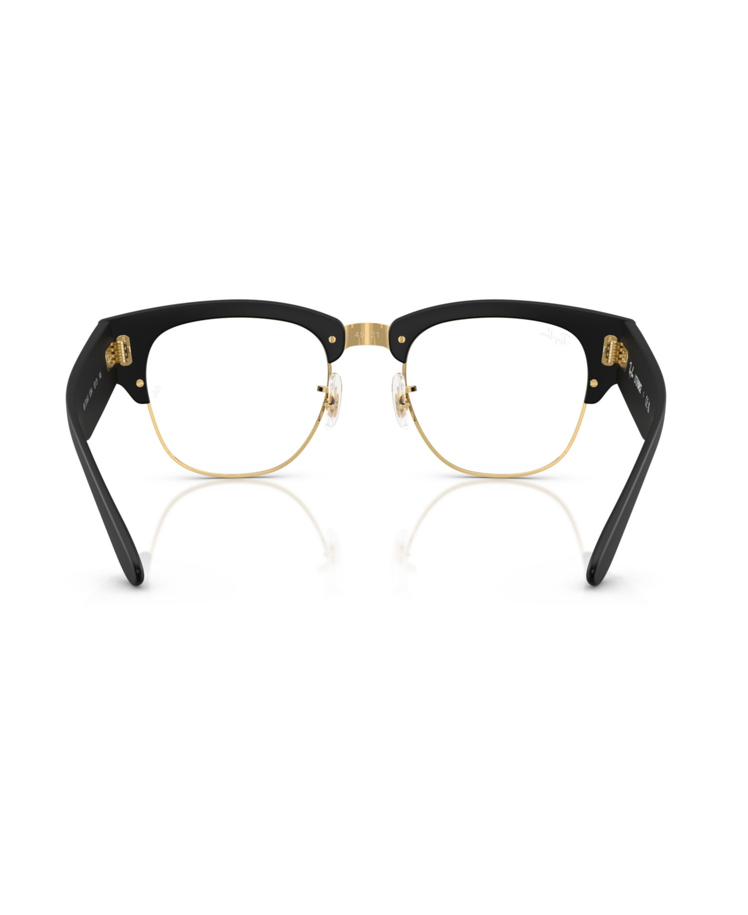 Unisex Square Innovative Material RB7316V Mega Clubmaster Optics Liteforce Eyeglasses