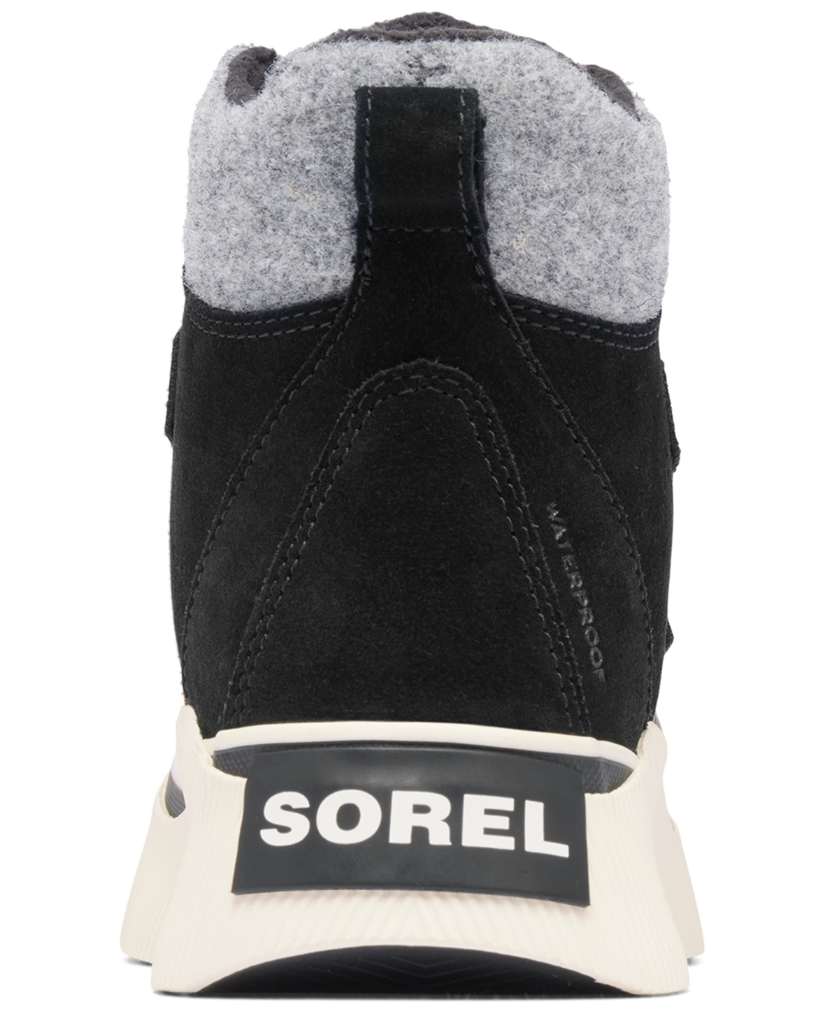 Sorel Youth Out N About Iv Chillz Waterproof Booties In Black,chalk