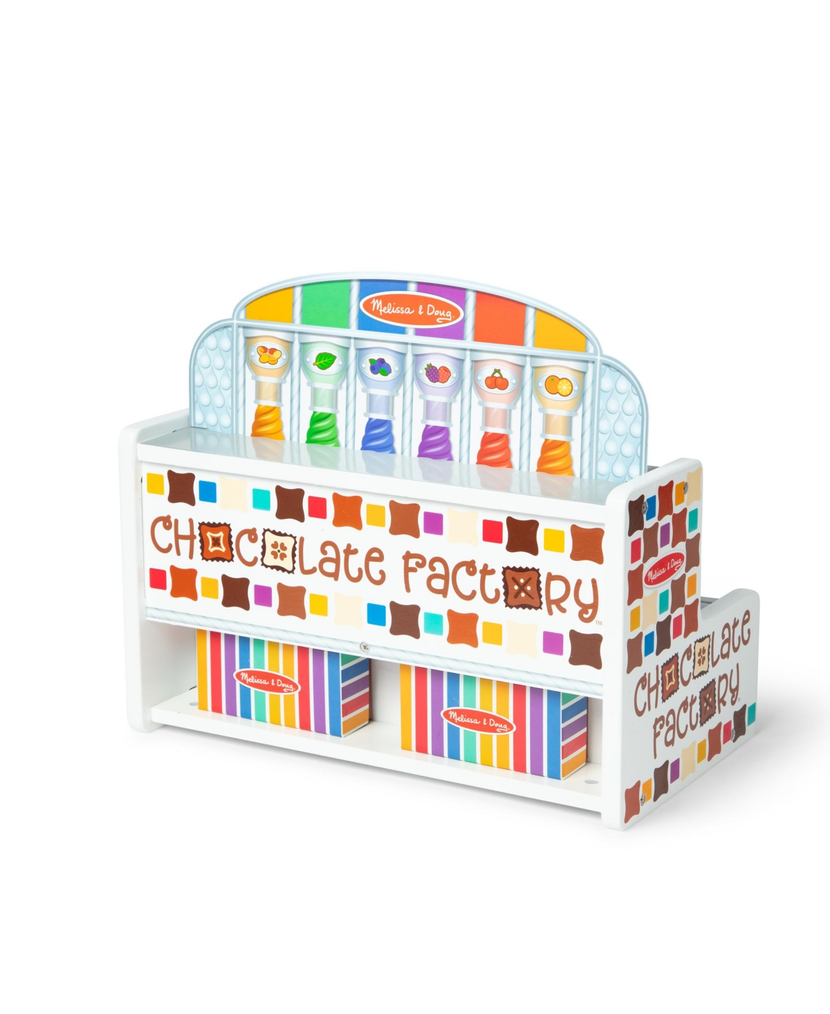 MELISSA & DOUG CHOCOLATE FACTORY PLAY SET 