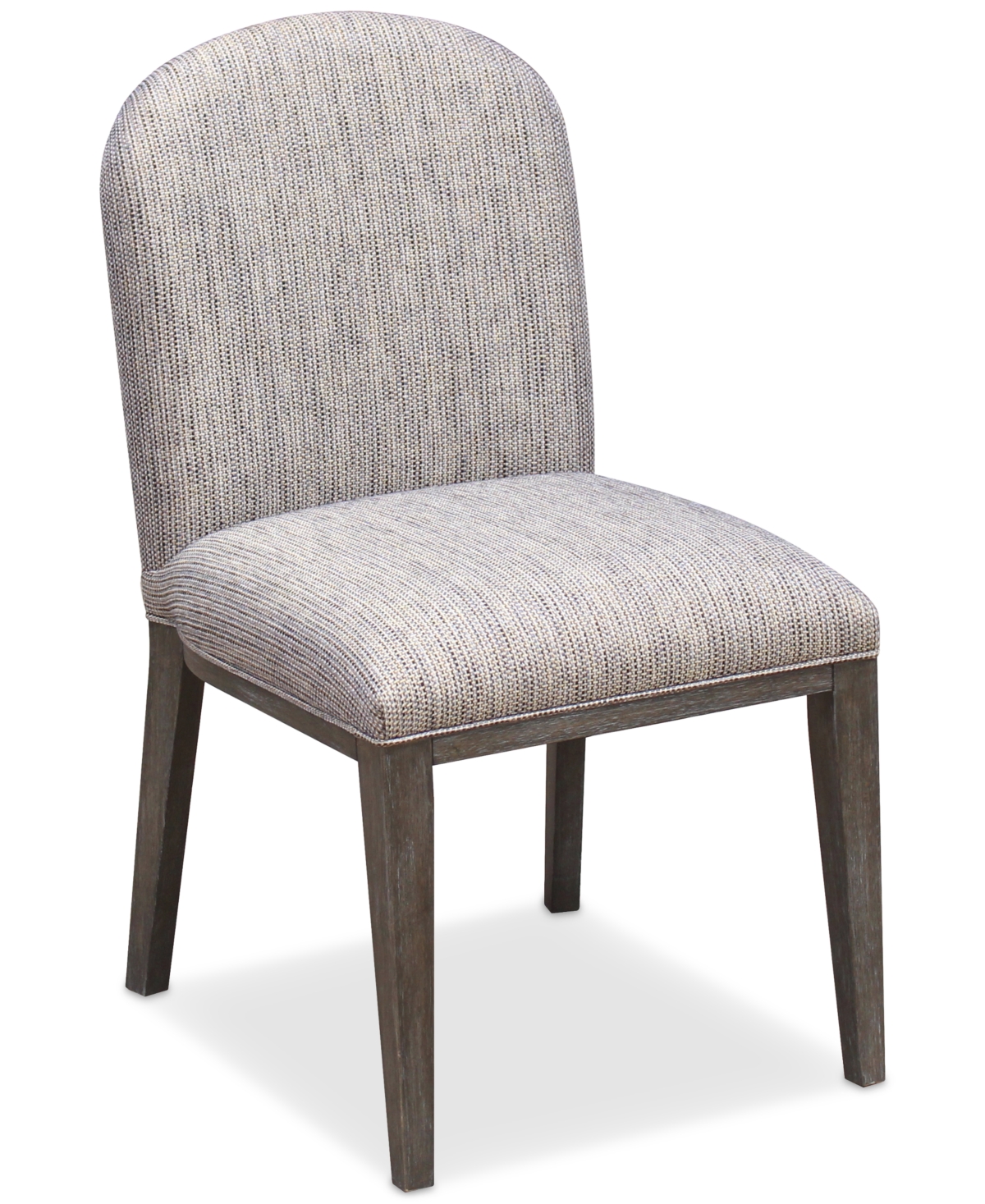 Macy's Griffith Side Chair In Dark Gray