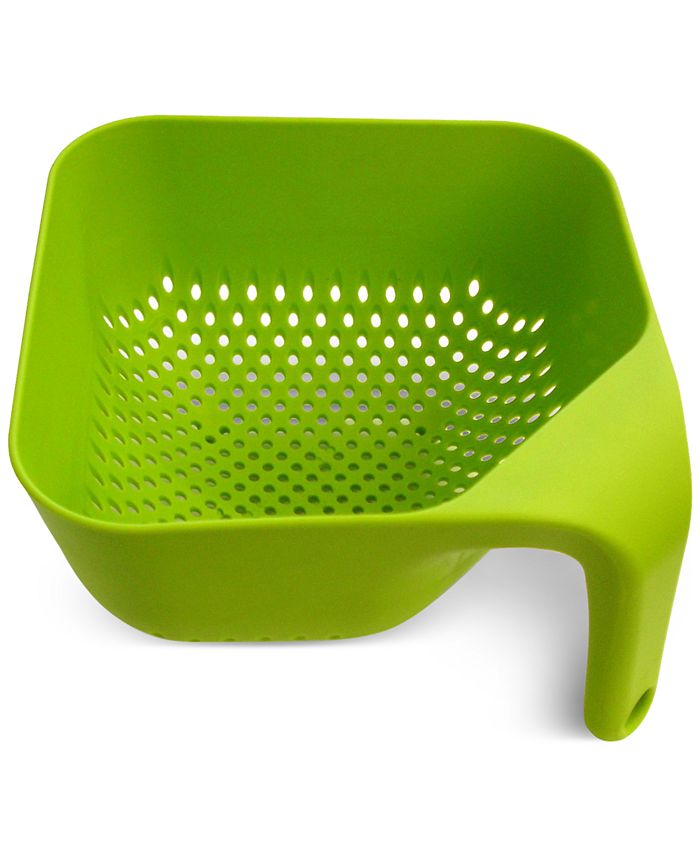 Joseph Joseph Medium Square Colander Drainer (Medium, Green)