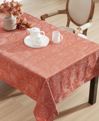 Harvest Raised Woven Tablecloth, 60" x 102"