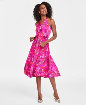 On 34th Women's Halter-Neck Midi Dress, Created for Macy's