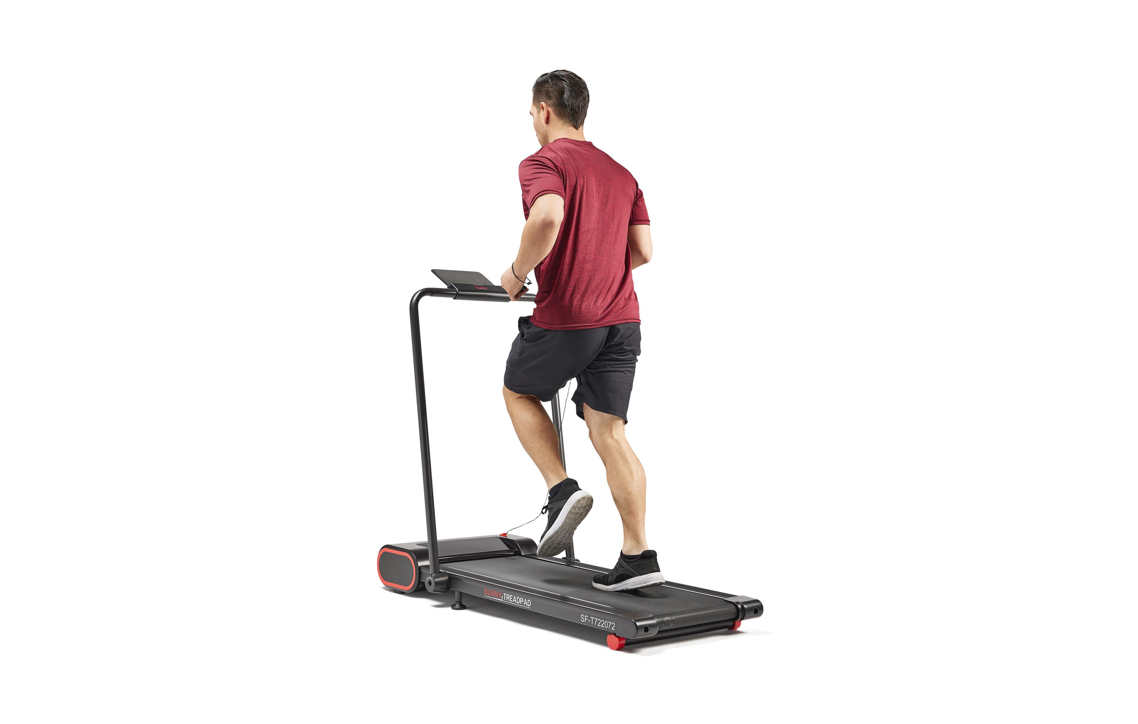 Sunny Health & Fitness Treadpad Under Desk Walking / Running Smart Treadmill with Convenient Remote Control & SunnyFit App Enhanced Bluetooth Connecti