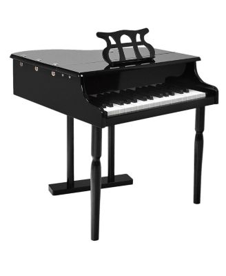 30-Key Kids Piano Keyboard Toy with Bench Piano Lid and Music Rack