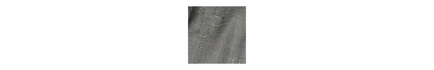 Men's Olive Green Embroidered One-Lined Shirt