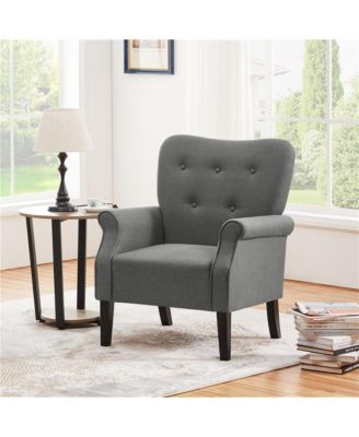 Modern Accent Chair Upholstered Single Sofa