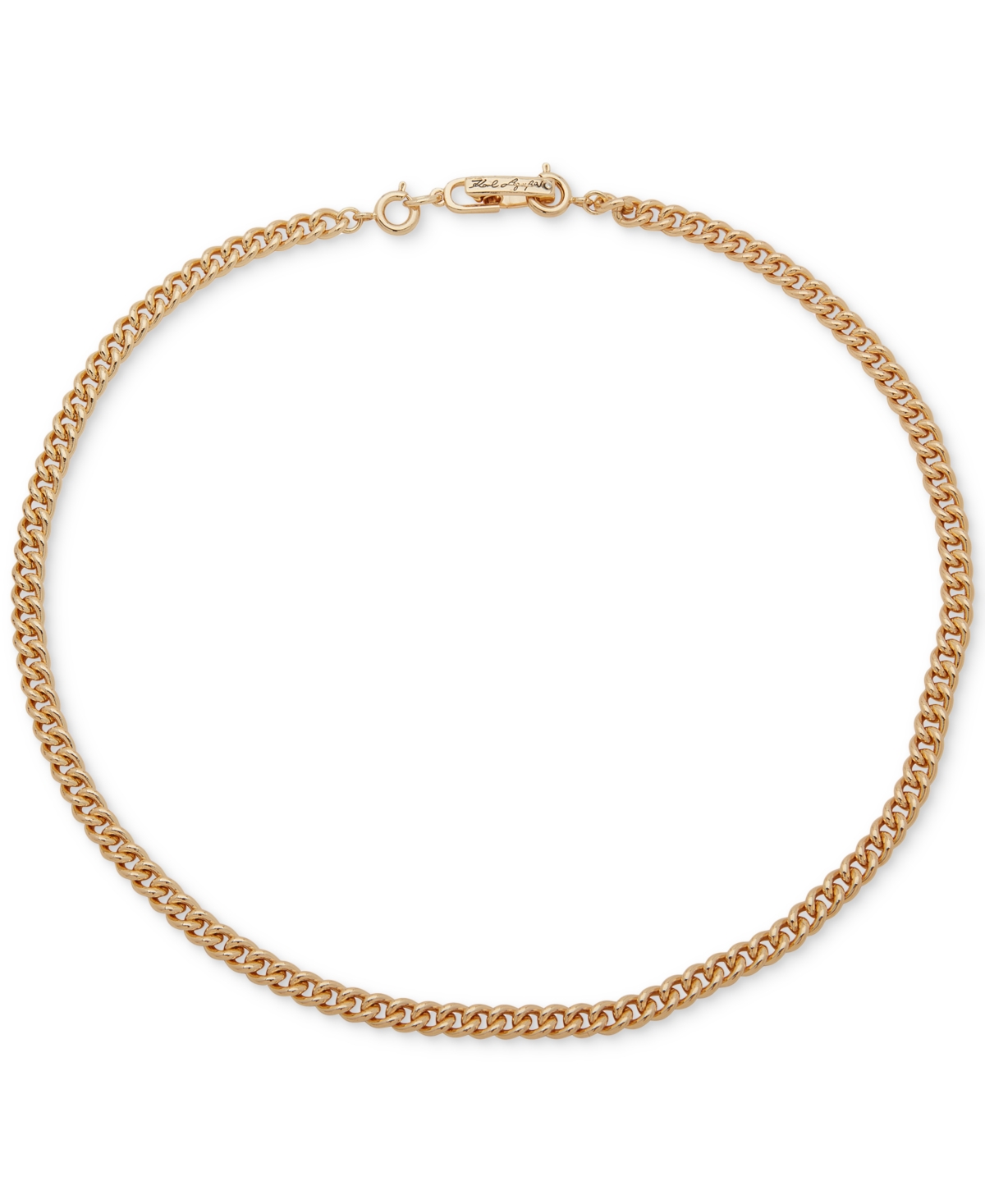 Karl Lagerfeld Paris Gold-Tone Pave Logo 2-in-1 Layered Pendant Necklace, 16