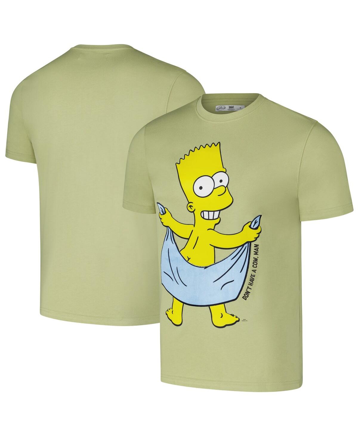 Men's Green The Simpsons Fresh T-Shirt - Green