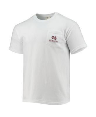 Men's White Mississippi State Bulldogs Campus Americana T-Shirt