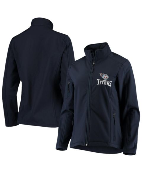 Женские куртки Dunbrooke Women's Navy Tennessee Titans Full-Zip Sonoma Softshell Jacket